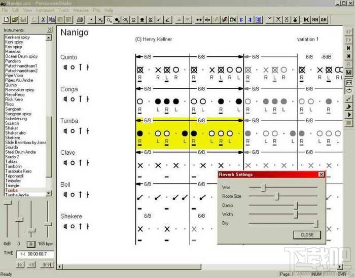 PercussionStudio,PercussionStudio下载,Percussion,音乐节奏编辑器