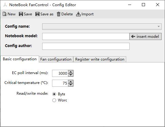 NoteBook FanControl下载,系统增强,风扇控制