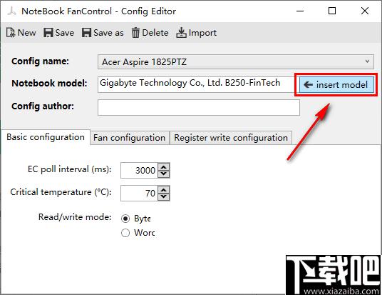 NoteBook FanControl下载,系统增强,风扇控制